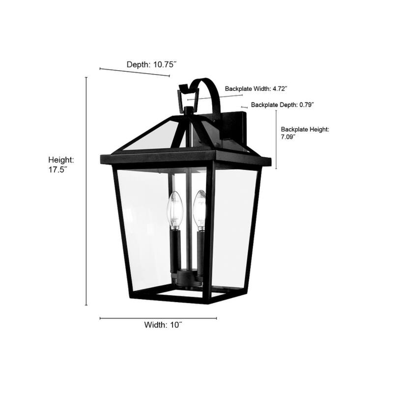 Millennium Lighting Mensun 1 Light Outdoor Wall Sconce in Textured Black