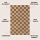 preview thumbnail 3 of 19, JONATHAN Y Theo Modern Farmhouse Woven Jute Checkerboard Area Rug