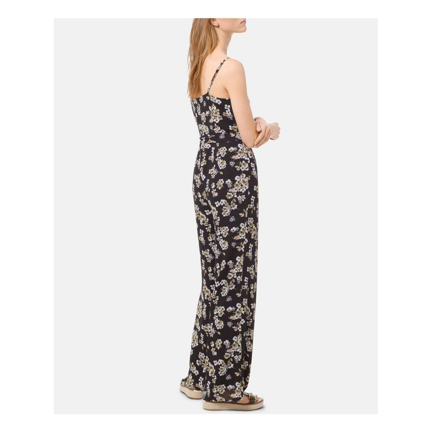long georgette v neck wrap