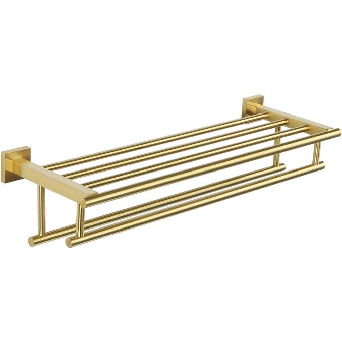 Towel Rack with Double Towel Bars 20 Inch Bed Bath Beyond