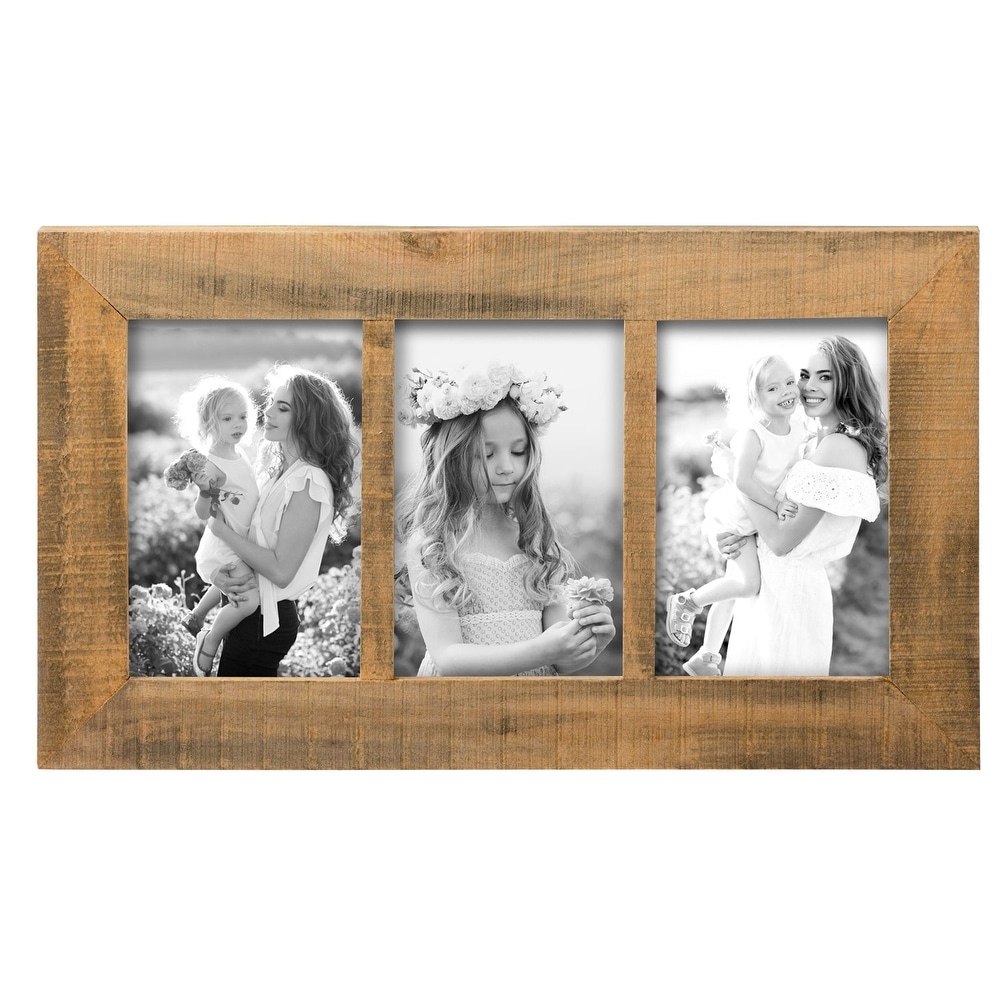 Multi Opening 4X6 Barnwood Panel Collage Picture Frame, Rustic Multiple  Photo Frames. 2,3,4,5,6,7,8,9 Choice of Natural or Painted Finishes. 