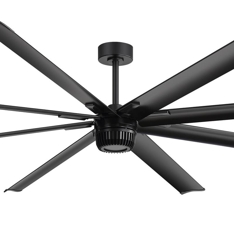 72"/84"/96"/100"/120" Extra Larger HVLS Commercial Ceiling Fan with Remote and Aluminum Blades