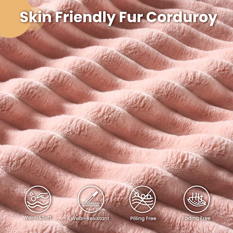 HOOOWOOO Modern Corduroy Fabric Floor Sofa