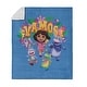 preview thumbnail 4 of 34, Nickelodeon Dora the Explorer Silk Touch Sherpa Throw Blanket 50x60 - Vamos