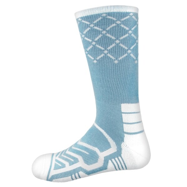 light blue basketball socks