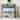 Metal Loft Bed wDesk, Light, Charging Station, Stairs and Storage Shelf