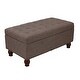 preview thumbnail 17 of 18, Home Life Storage Ottoman Bench