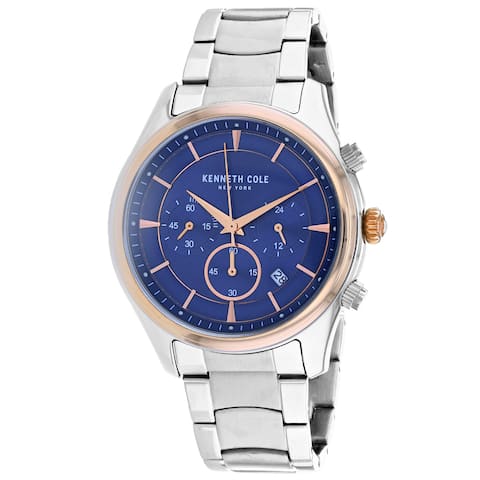 Kenneth Cole Men's Blue dial Watch - One Size