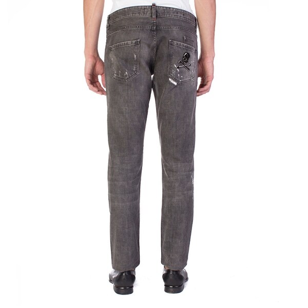 philipp plein straight cut jeans