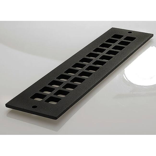 Reggio Registers Grid Series 2-1/4" x 12" Grille with Mounting Holes
