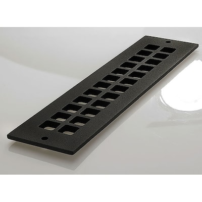 Reggio Registers Grid Series 2-1/4" x 12" Grille with Mounting Holes