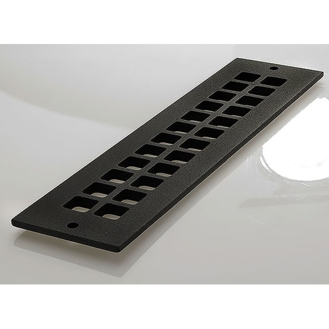 Reggio Registers Grid Series 2-1/4" x 12" Grille with Mounting Holes