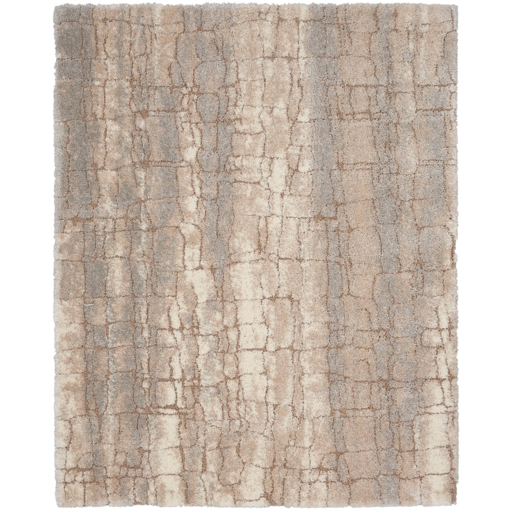 Nourison Dreamy Shag Indoor only Abstract Area Rug