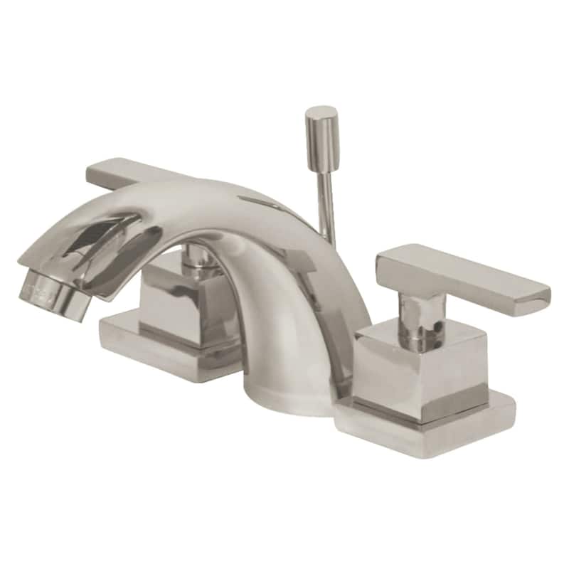 Kingston Brass Executive 1.2 GPM Widespread Bathroom Faucet with - Brushed Nickel