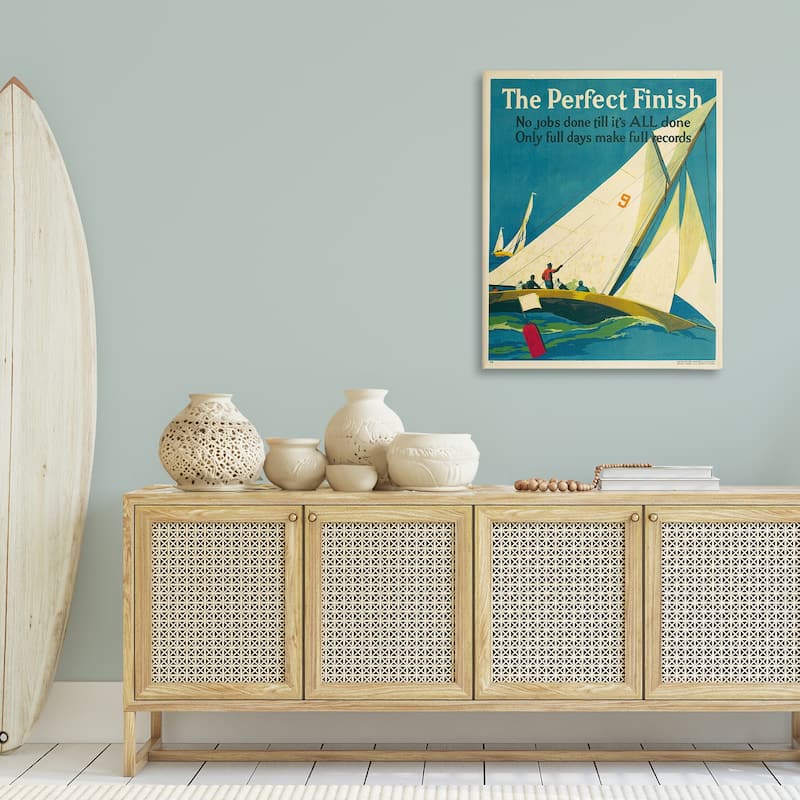Stupell Perfect Finish Antique Sailors Canvas Wall Art Design By Marcus Jules