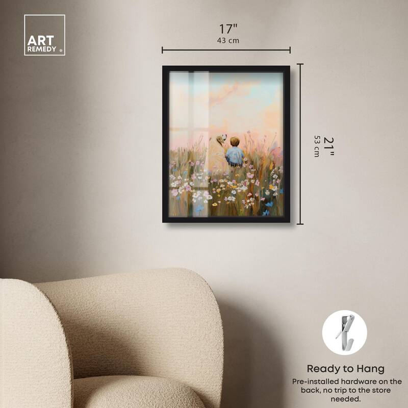 Sunset Companions Shadowbox by Art Remedy