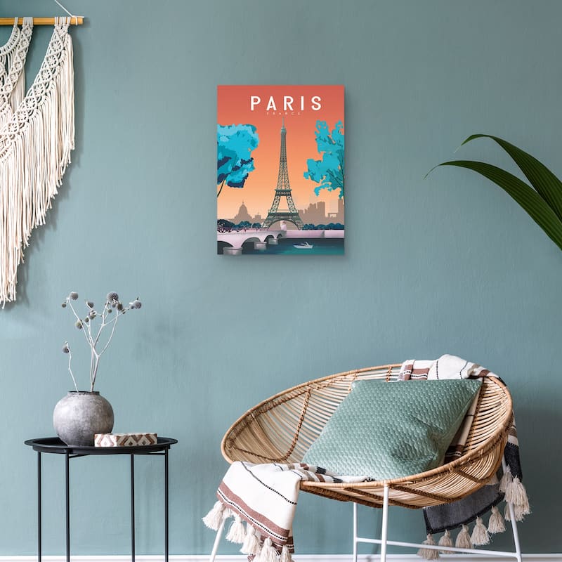 Paris 2 Canvas Art Print