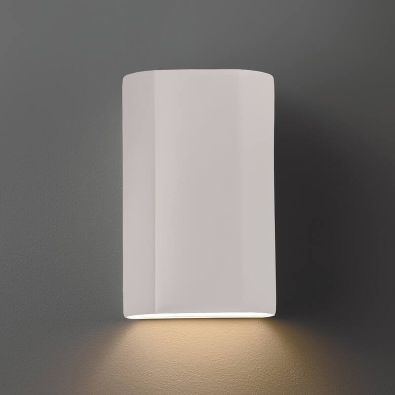 Justice Design Ambiance - ADA Cylinder - Closed Top Wall Sconce - E26