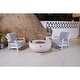 preview thumbnail 21 of 29, Eclipse 44" Round Outdoor Fire Pit Table by AMS Fireplace
