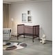 preview thumbnail 2 of 7, 3-In-1 Convertible Crib, Made Of Sustainable Pinewood, Non-Toxic Finish, Comes With Locking Wheels, Wooden Nursery Furniture