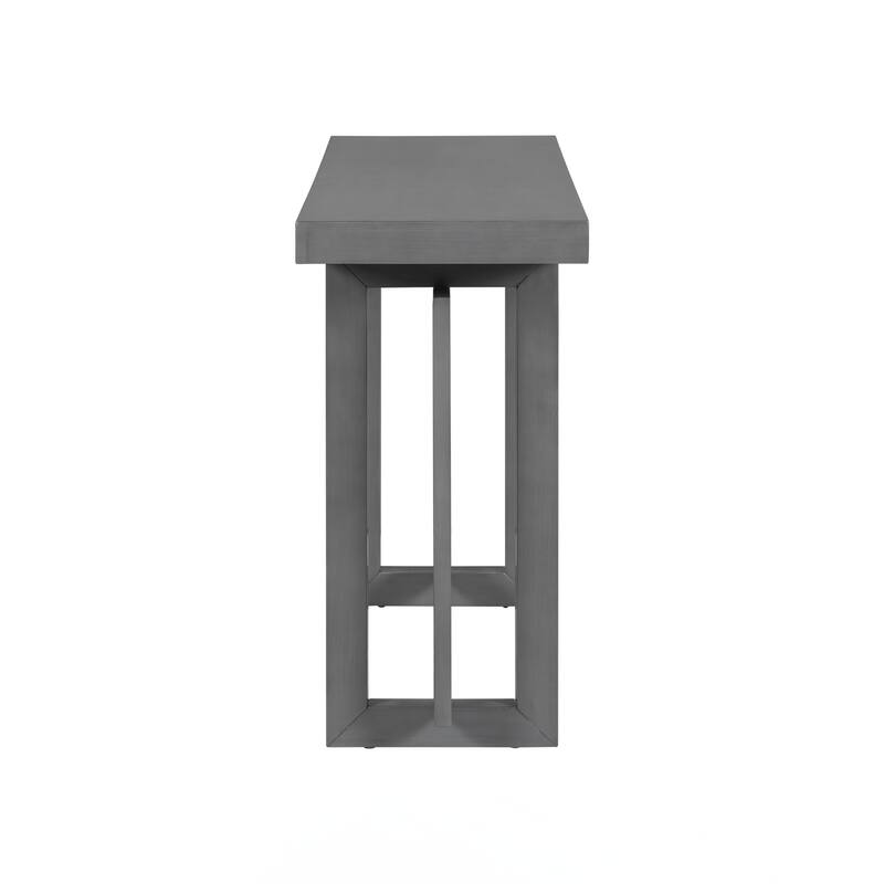 Console Table with Thick Pine Wood Legs,Extra Long Sofa Table Versatile for Hallway