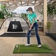 preview thumbnail 5 of 28, 5 x 3 ft Artificial Turf Grass Practice Mat for Indoors and Outdoors