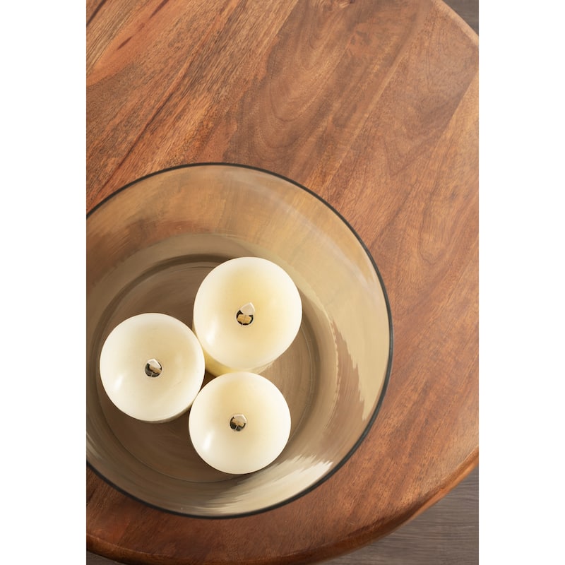 Kate and Laurel Rooks Metal Candle Holder - 10x10x11