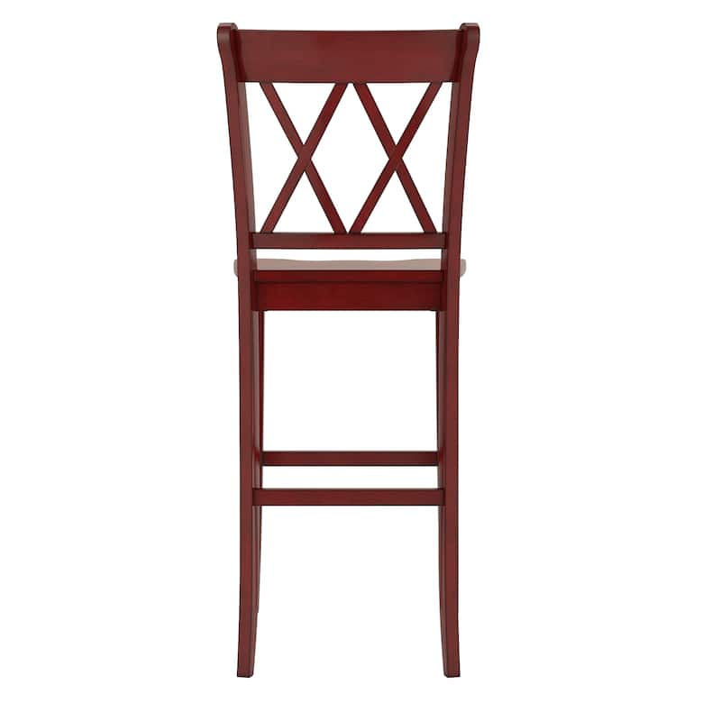 Eleanor X Back Bar Height Chairs (Set of 2) by iNSPIRE Q Classic