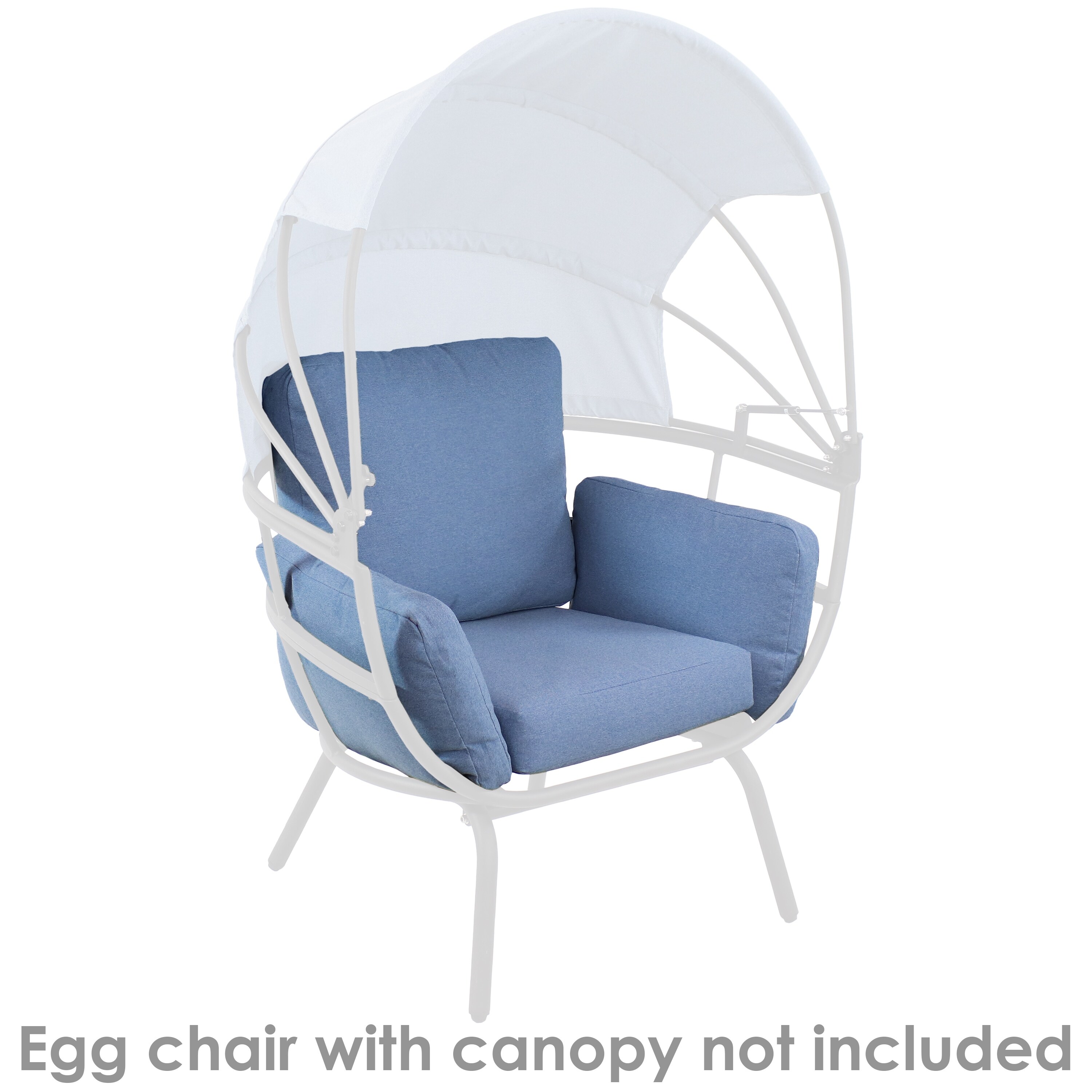 Egg chair deals cushion replacement