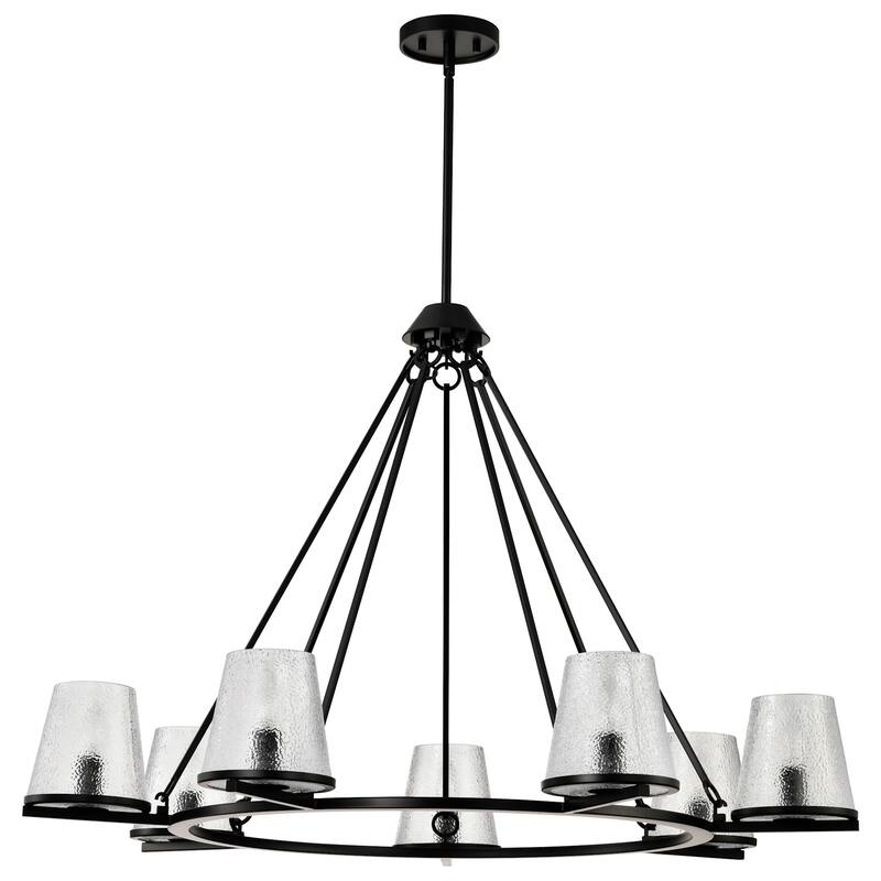 Nuvo Lighting 60/8259 Valentine 7 Light 40" Wide Ring Chandelier