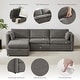 preview thumbnail 87 of 179, Mia Oversized Modular Sectional Fabric Sofa