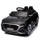 preview thumbnail 19 of 34, 12V Licensed Audi SQ8 for Kids Electric Car with Dual Drive, Blue, 2-Seat Black