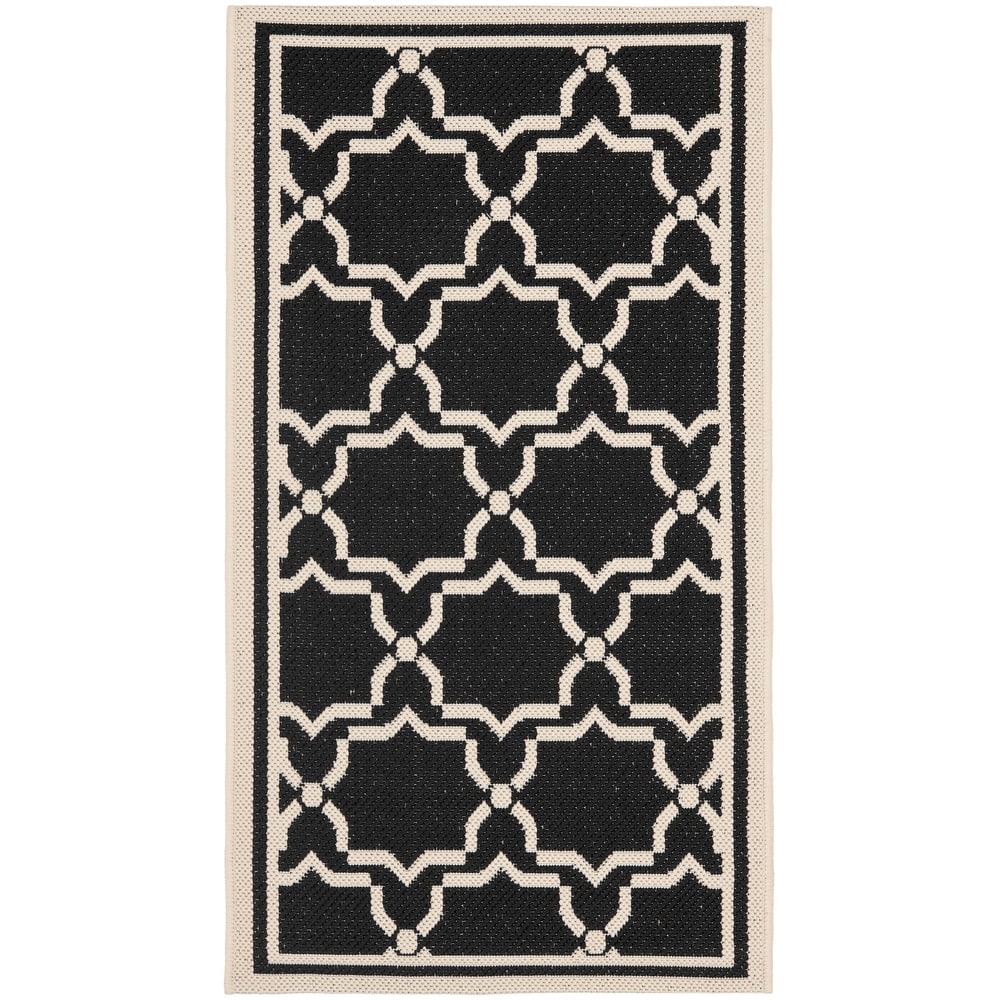 SAFAVIEH Courtyard Gulsin Indoor/ Outdoor Waterproof Patio Backyard Rug
