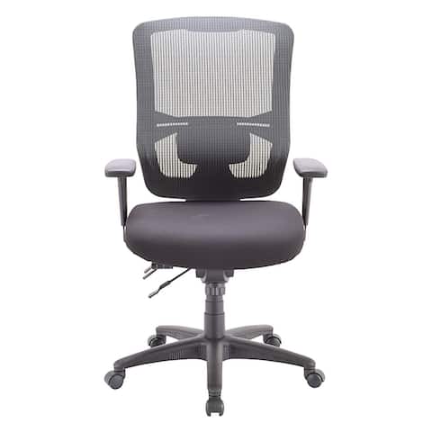 Apollo II Multifunction Swivel Task Chair, High Back with Lumbar Pad