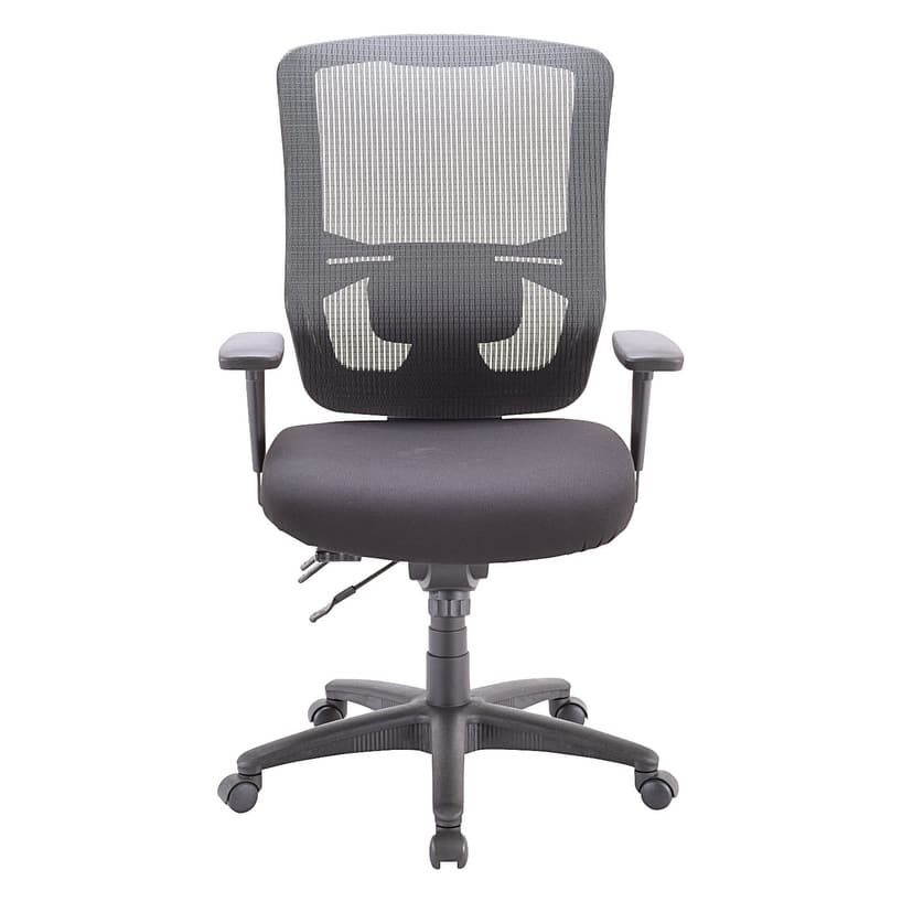 Apollo II Multifunction Swivel Task Chair, High Back with Lumbar Pad