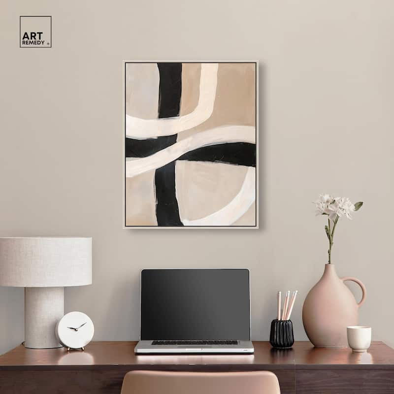 Subline Strokes II Canvas by Art Remedy