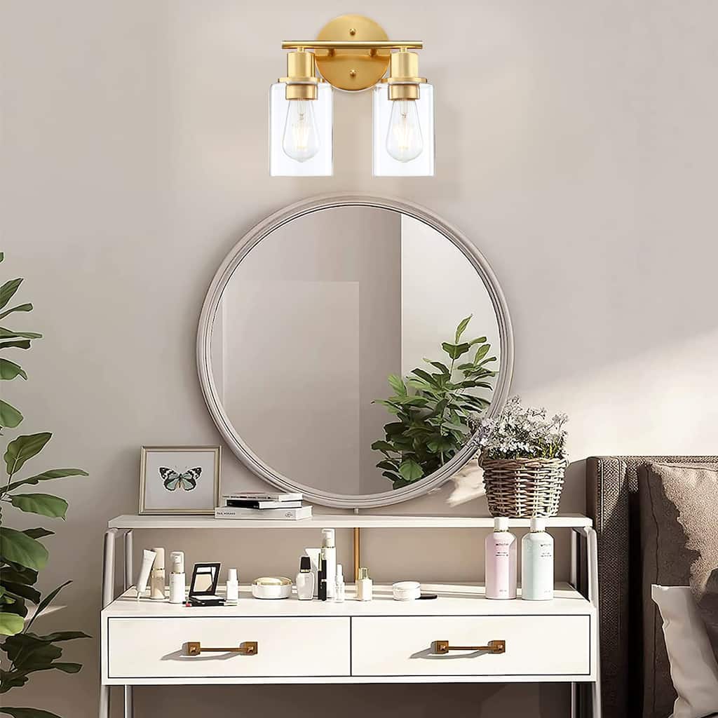 2-Light Bathroom Light Fixtures