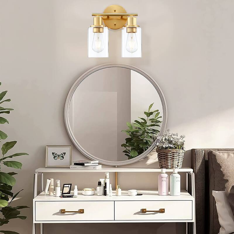 2-Lights Bathroom Wall Sconce - Bed Bath & Beyond - 39081058