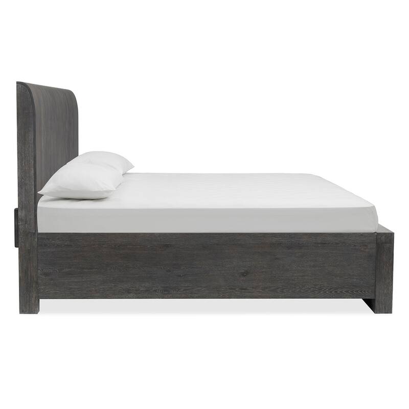 Magnussen Home Kinsley Black Heron Panel Storage Bed