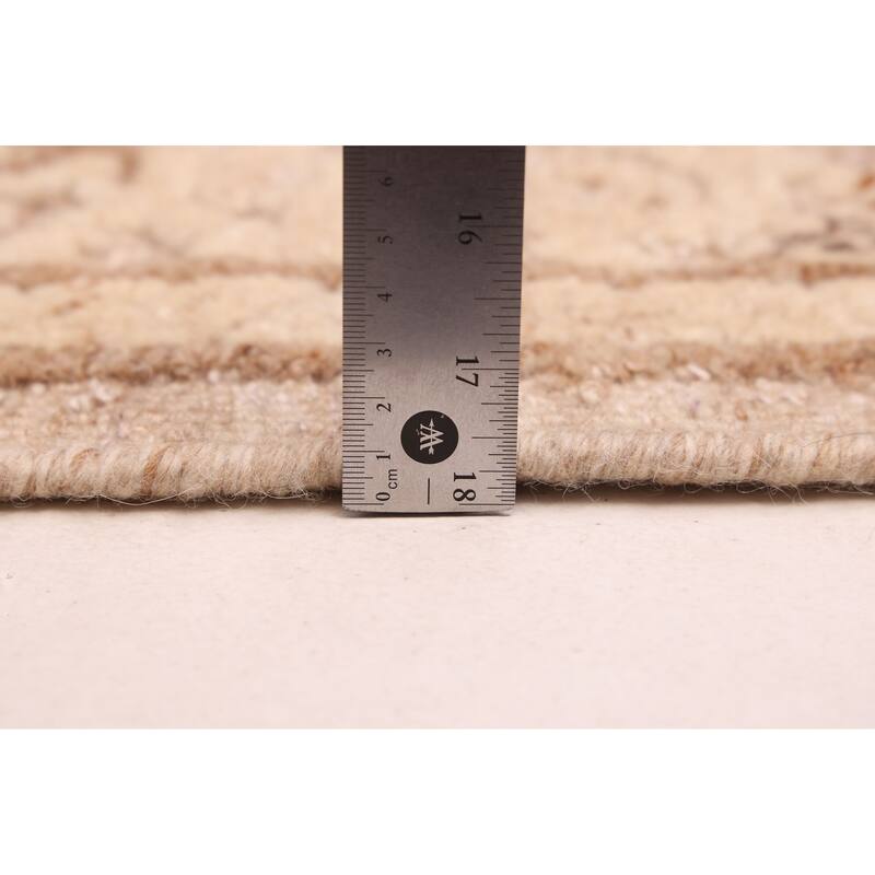 ECARPETGALLERY Hand-knotted Tangier Beige Wool Rug - 8'2 x 10'8