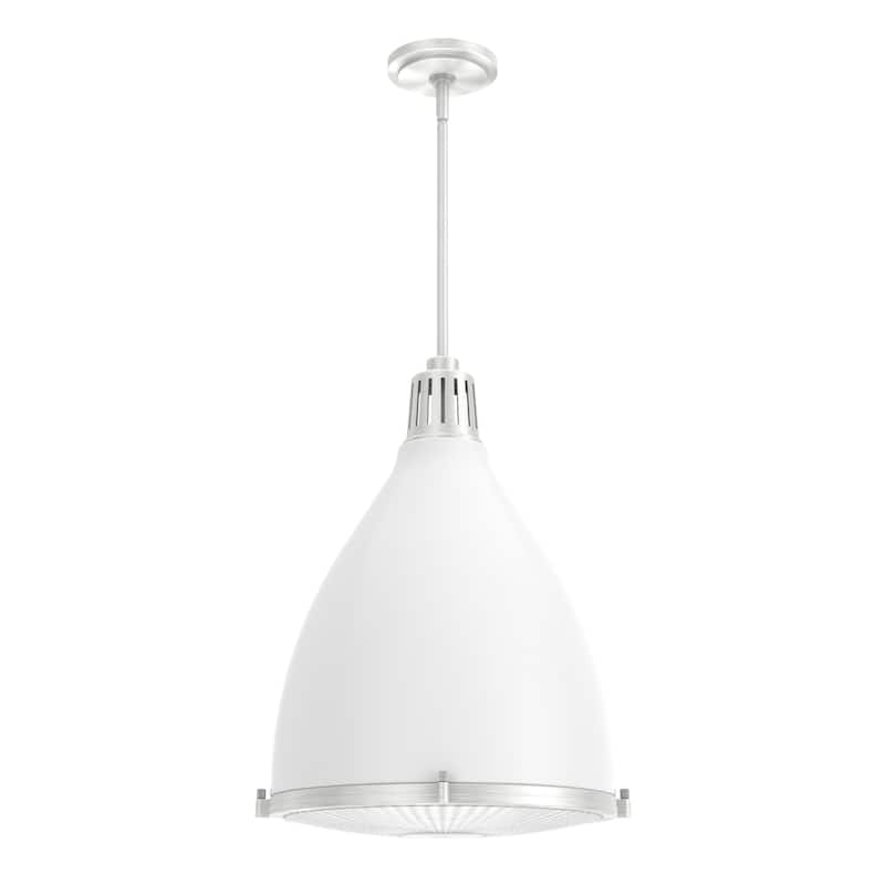 Hunter Bluff View Retro 16" 3-Light Pendant - Kitchen Island, Dining Room, Entry - Mid-Century Modern, Industrial, Transitional