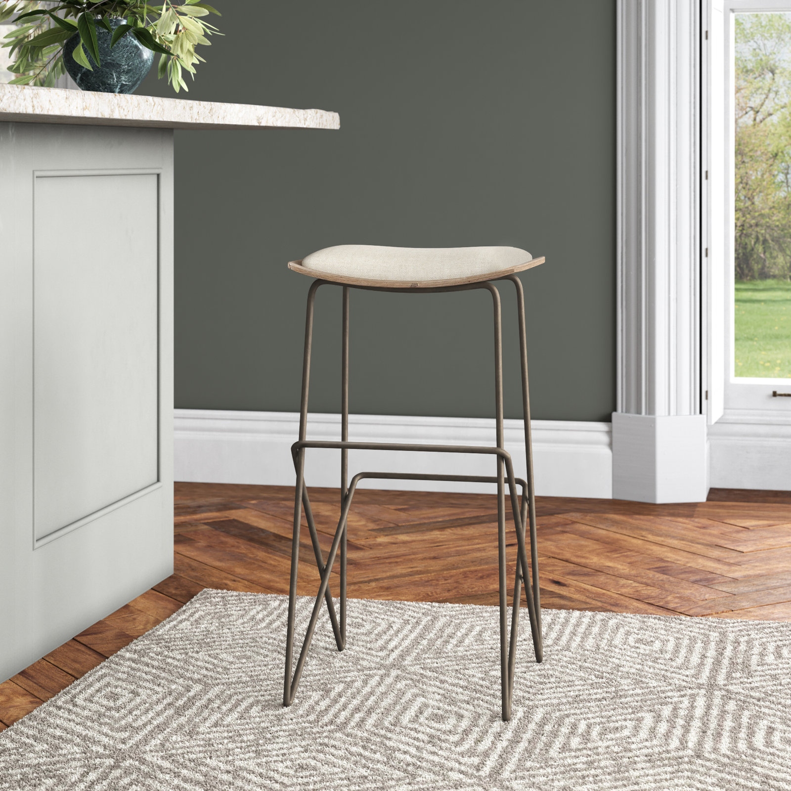 Bamey bar top & counter stool