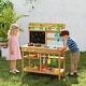 preview thumbnail 2 of 8, Gymax Kids Mud Kitchen w/Faucet Removable Sinks Chalkboard Stovetops