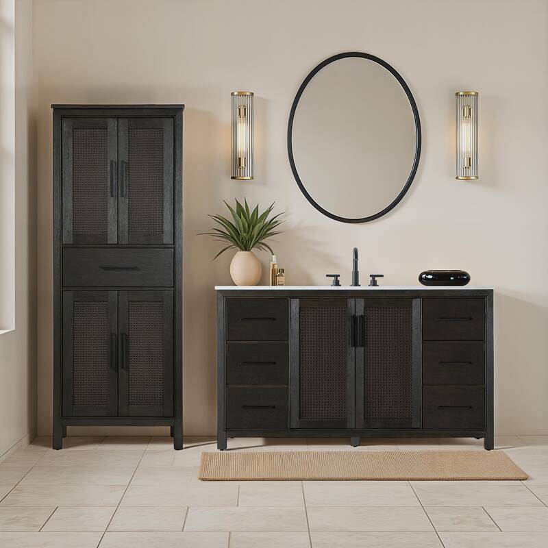 Winslow 16-28 Inch Bath Storage Cabinet