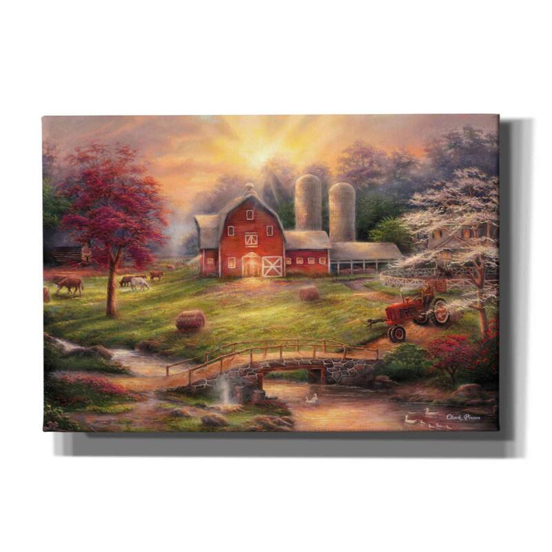 Cortesi Home 'Anticipation of the Day Ahead' by Chuck Pinson, Canvas Wall Art - 26x18