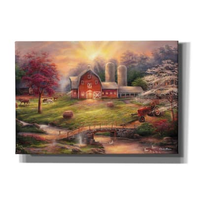 Cortesi Home 'Anticipation of the Day Ahead' by Chuck Pinson, Canvas Wall Art