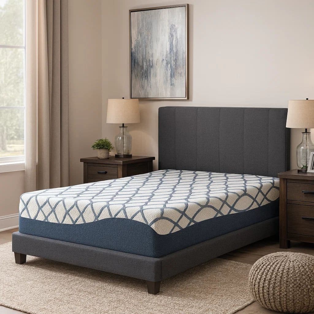 Himy Twin Mattress, High Density Memory Foam, 10 Inch Cool Comfort