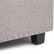 preview thumbnail 113 of 136, WYNDENHALL Stanford Upholstered Storage Ottoman