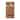 Sarlat Wine Bottle Wall Décor Shelf, Rustic Wood, 20"H - N/A