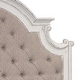 preview thumbnail 18 of 22, Magnolia Manor Antique White Upholstered Bed